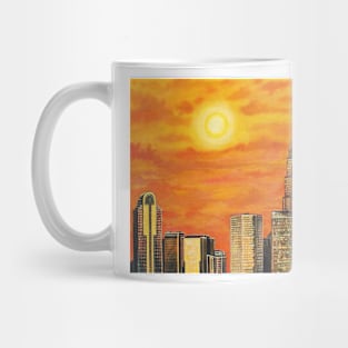 'City in the Golden Light' (Charlotte, NC) Mug